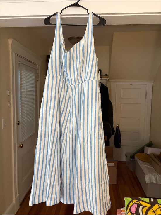 Old Navy Dresses & Skirts - Old Navy Blue and White Striped Sundress